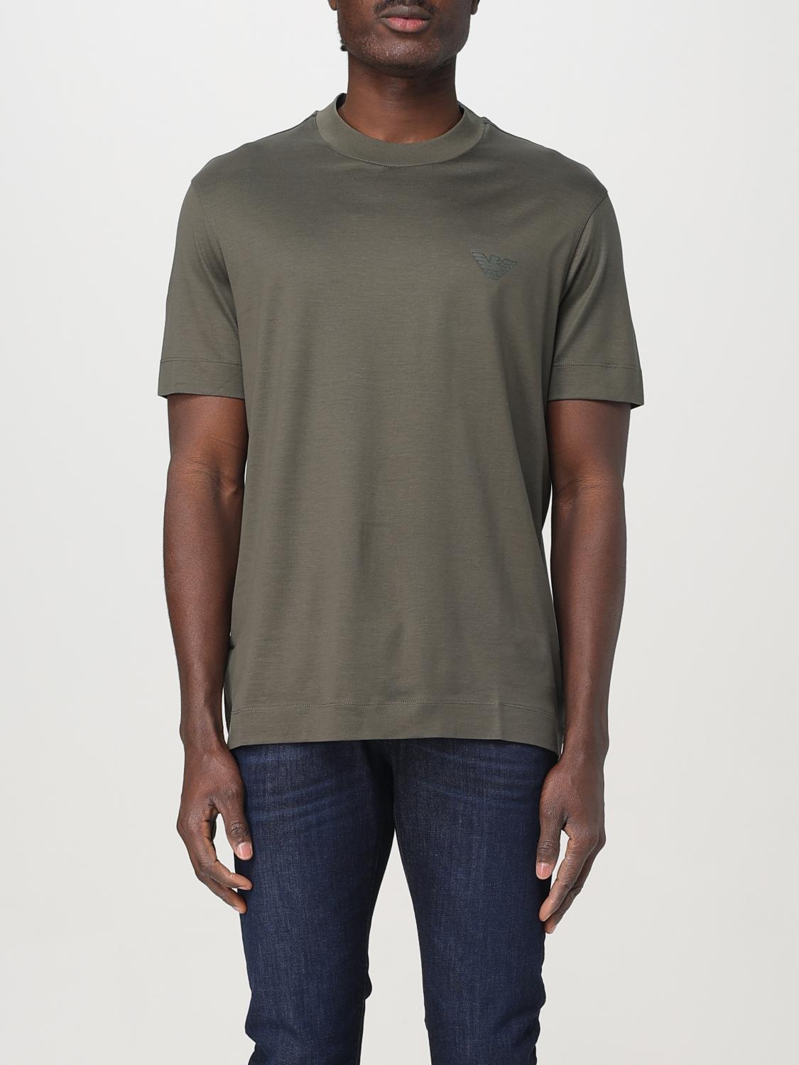 Emporio Armani T-shirt  Men Color Grey In Grey