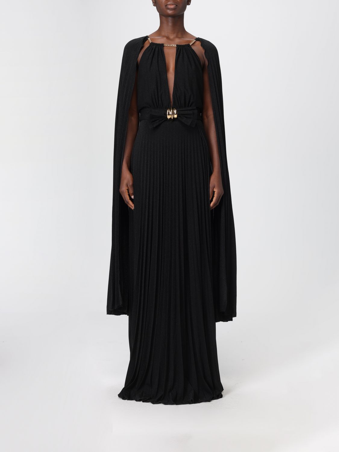 Elisabetta Franchi Dress Woman Color Black In Black
