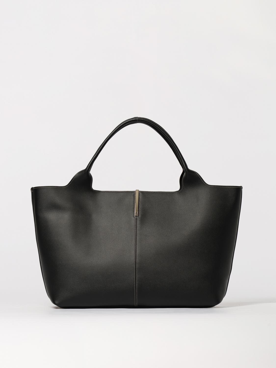Tod's Tote Bags  Woman Color Black In Black