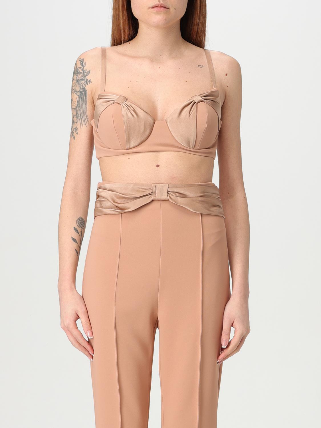 Elisabetta Franchi Top  Woman Color Nude In Nude