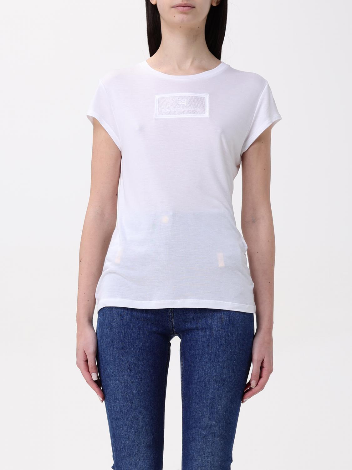 ELISABETTA FRANCHI T-Shirt Damen Farbe Weiß