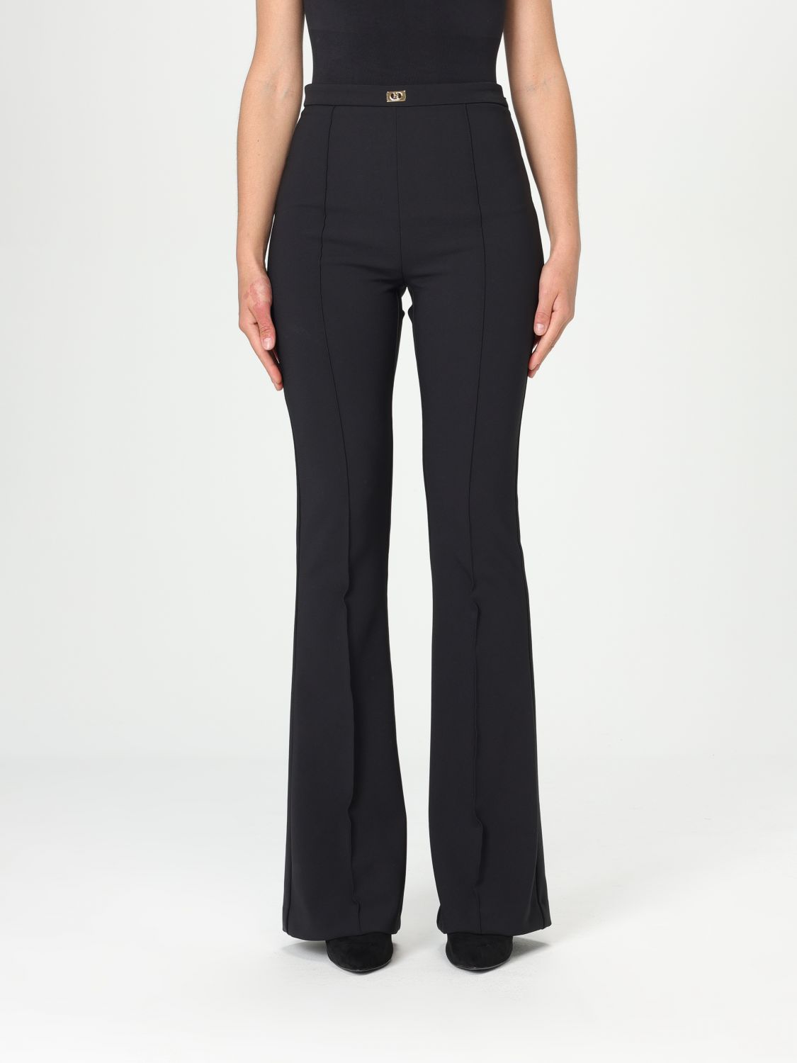 Elisabetta Franchi Trousers  Woman Colour Black