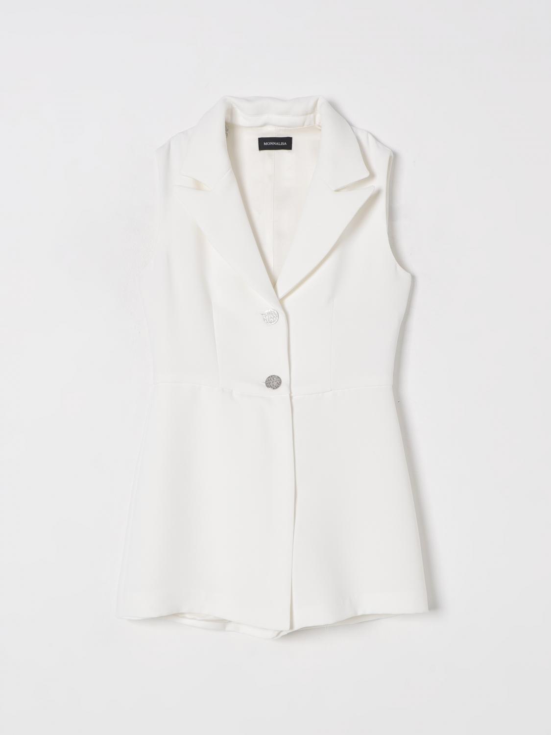 Monnalisa Tracksuit Kids Color White In White