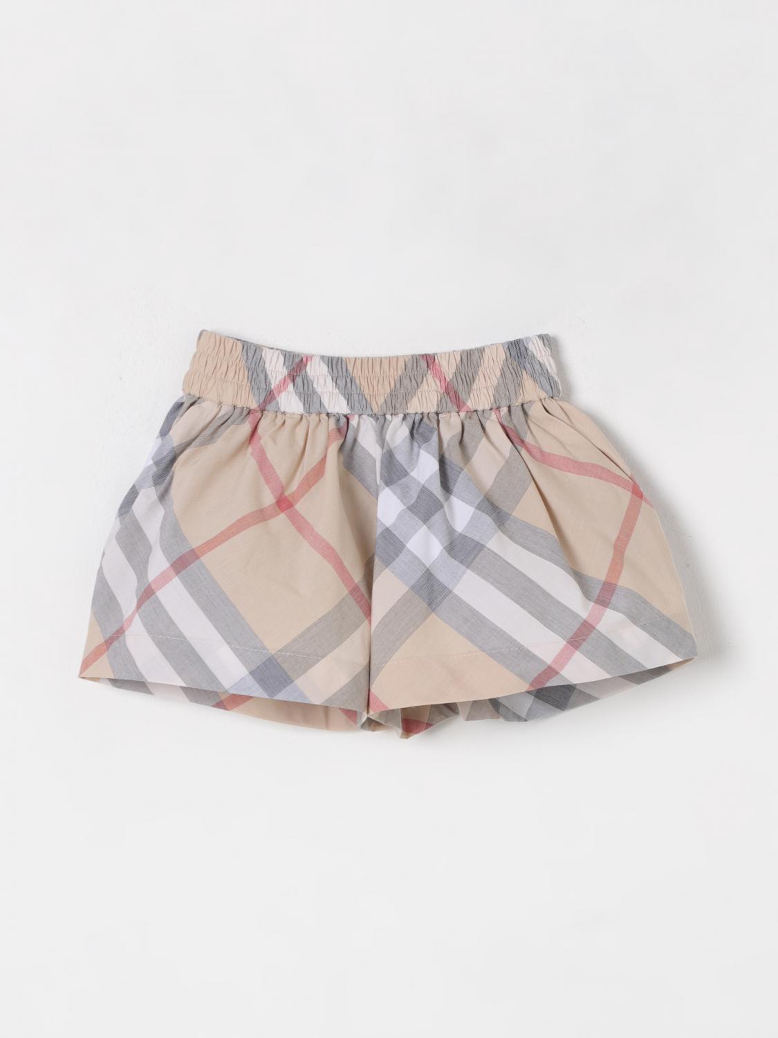 Burberry Babies' Shorts Kids Color Beige ModeSens