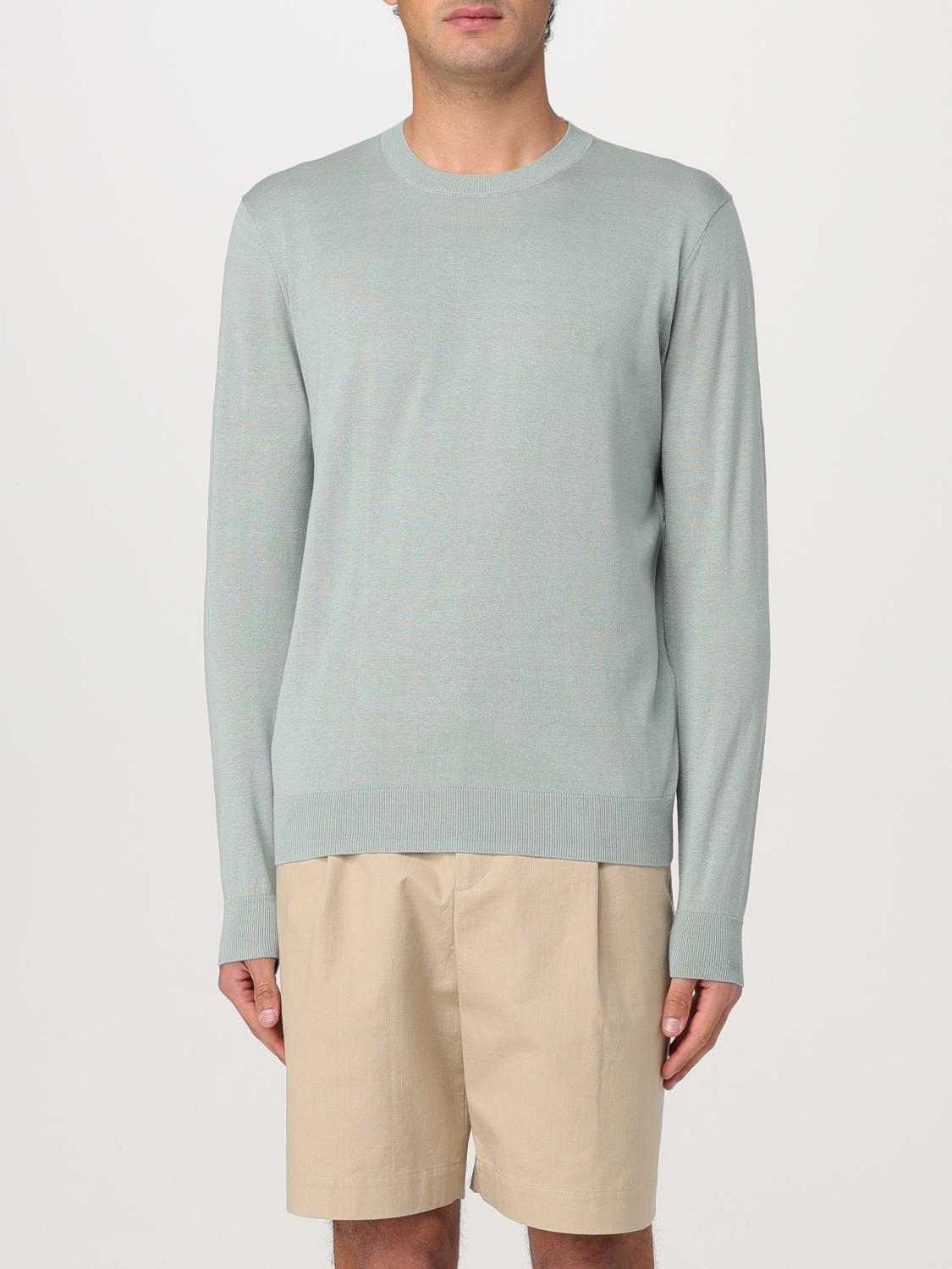 Shop Paolo Pecora Sweater Men Color Green