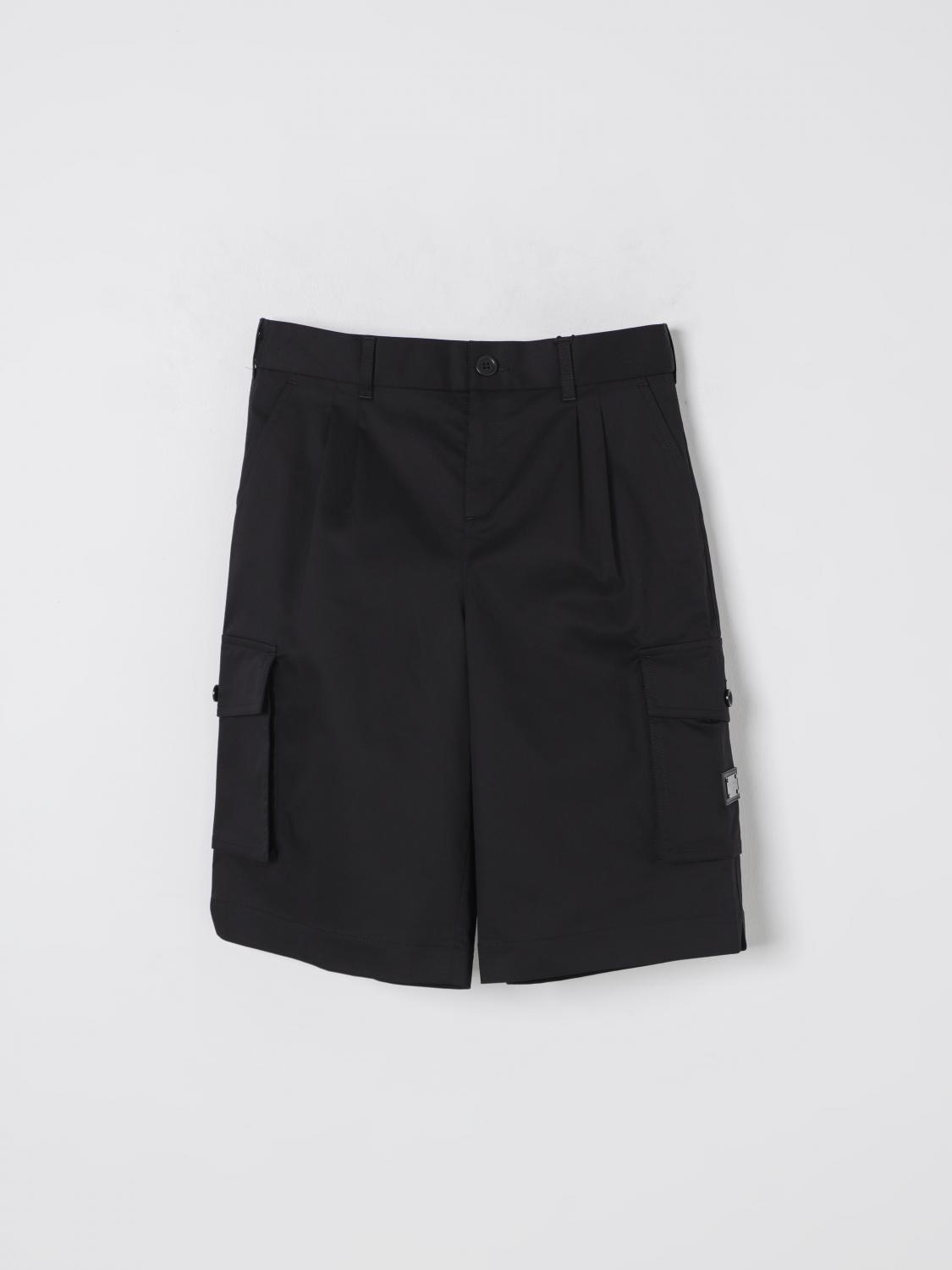 Dolce & Gabbana Shorts Kids Color Black In Black