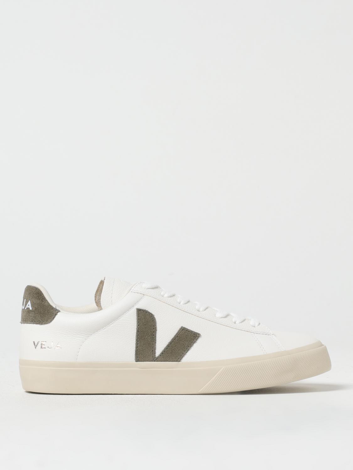 Shop Veja Sneakers Men Color White