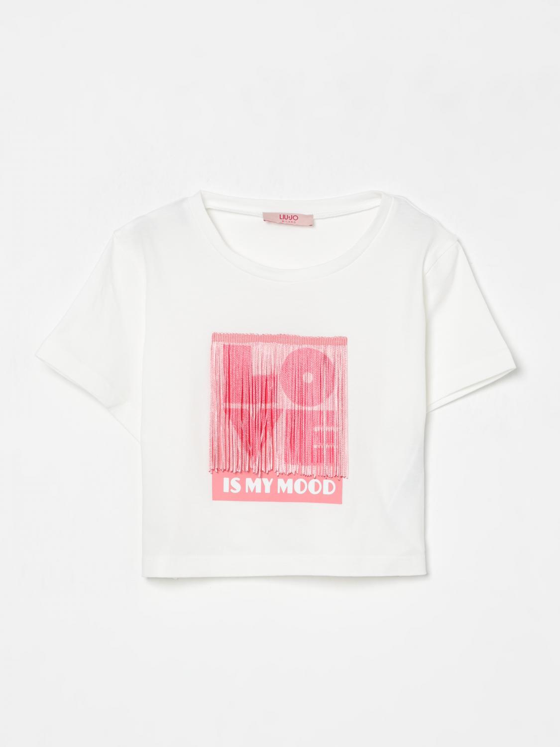 LIU •JO T-SHIRT LIU JO KIDS COLOR WHITE 2 G54167248