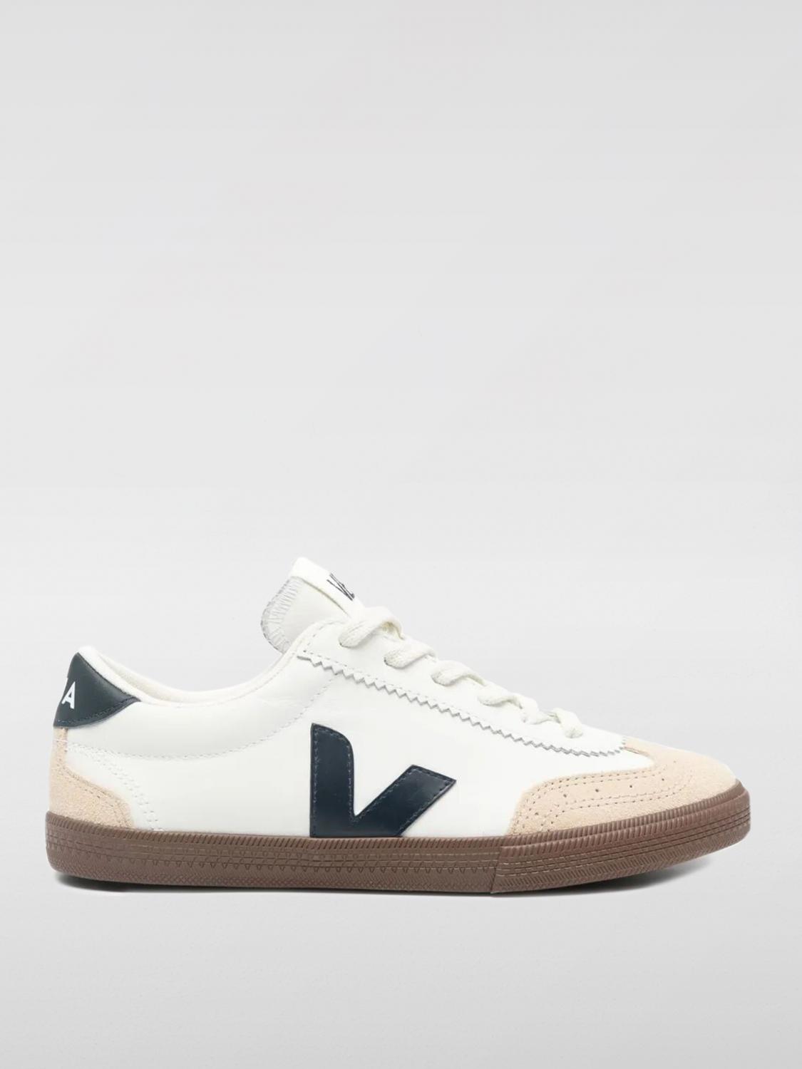 Veja Volley Leather Sneakers - Women's - Leather In White