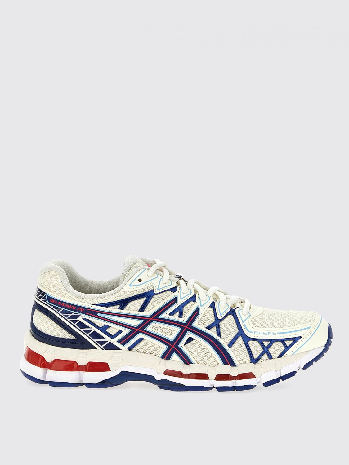 Asics Round Toe Low-top Sneakers In White
