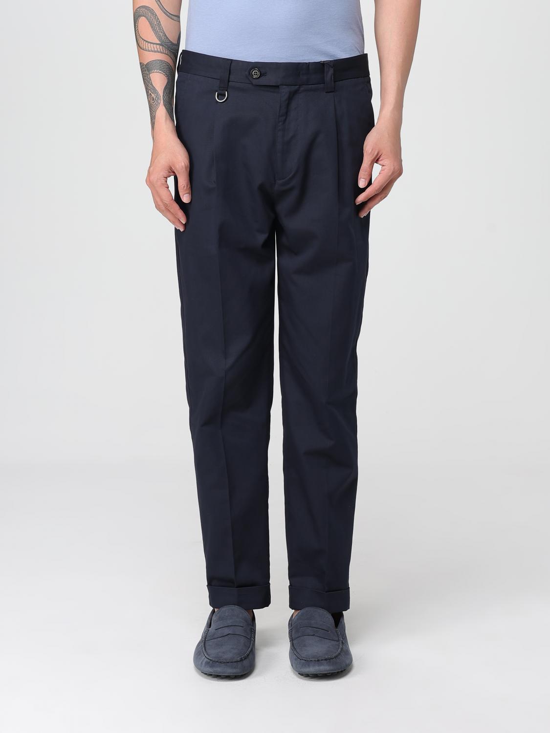 Paolo Pecora Pants  Men Color Blue