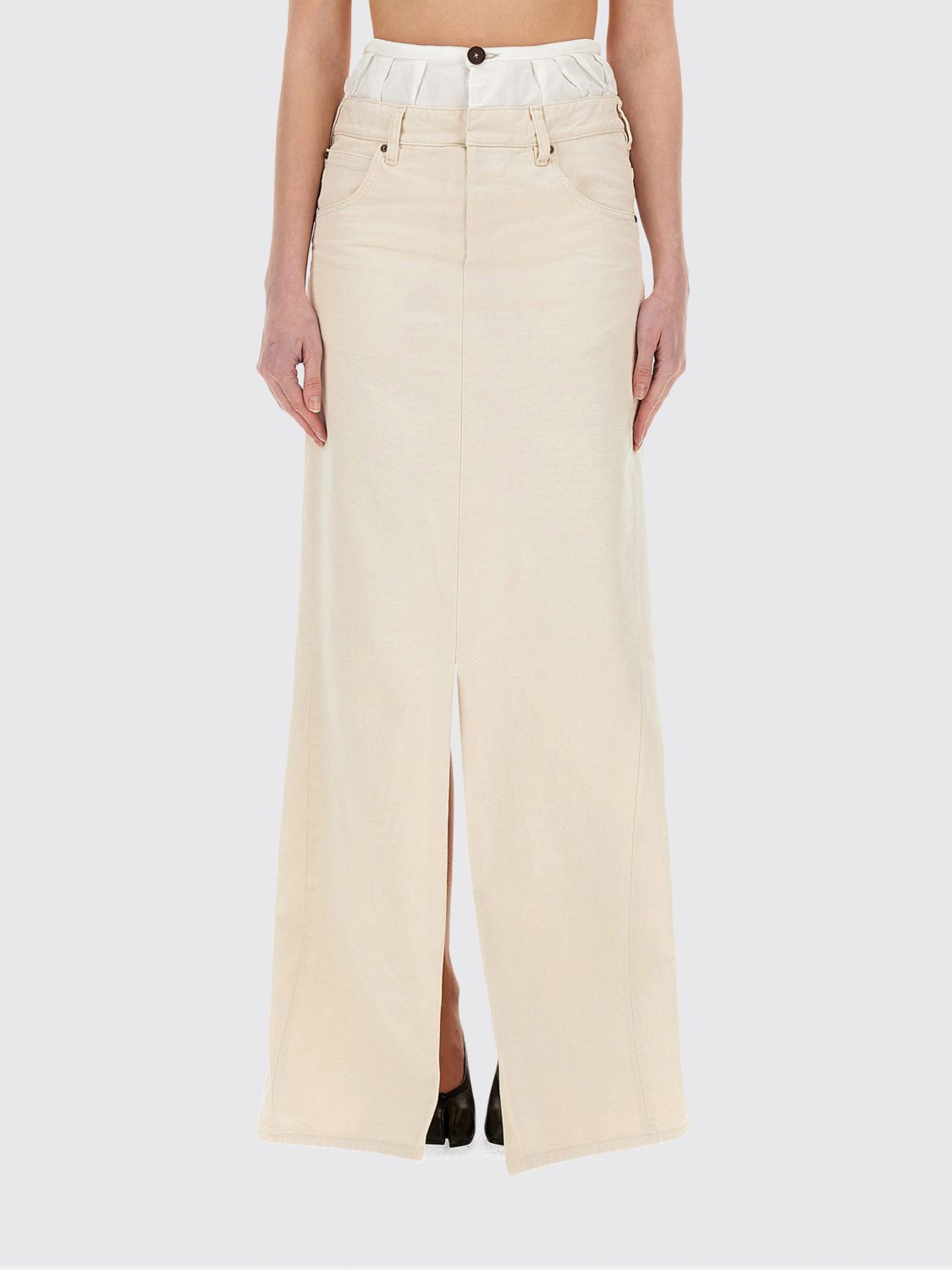 Maison Margiela MAISON MARGIELA Skirt Woman color White　MAISON MARGIELA スカート レディース カラー ホワイト