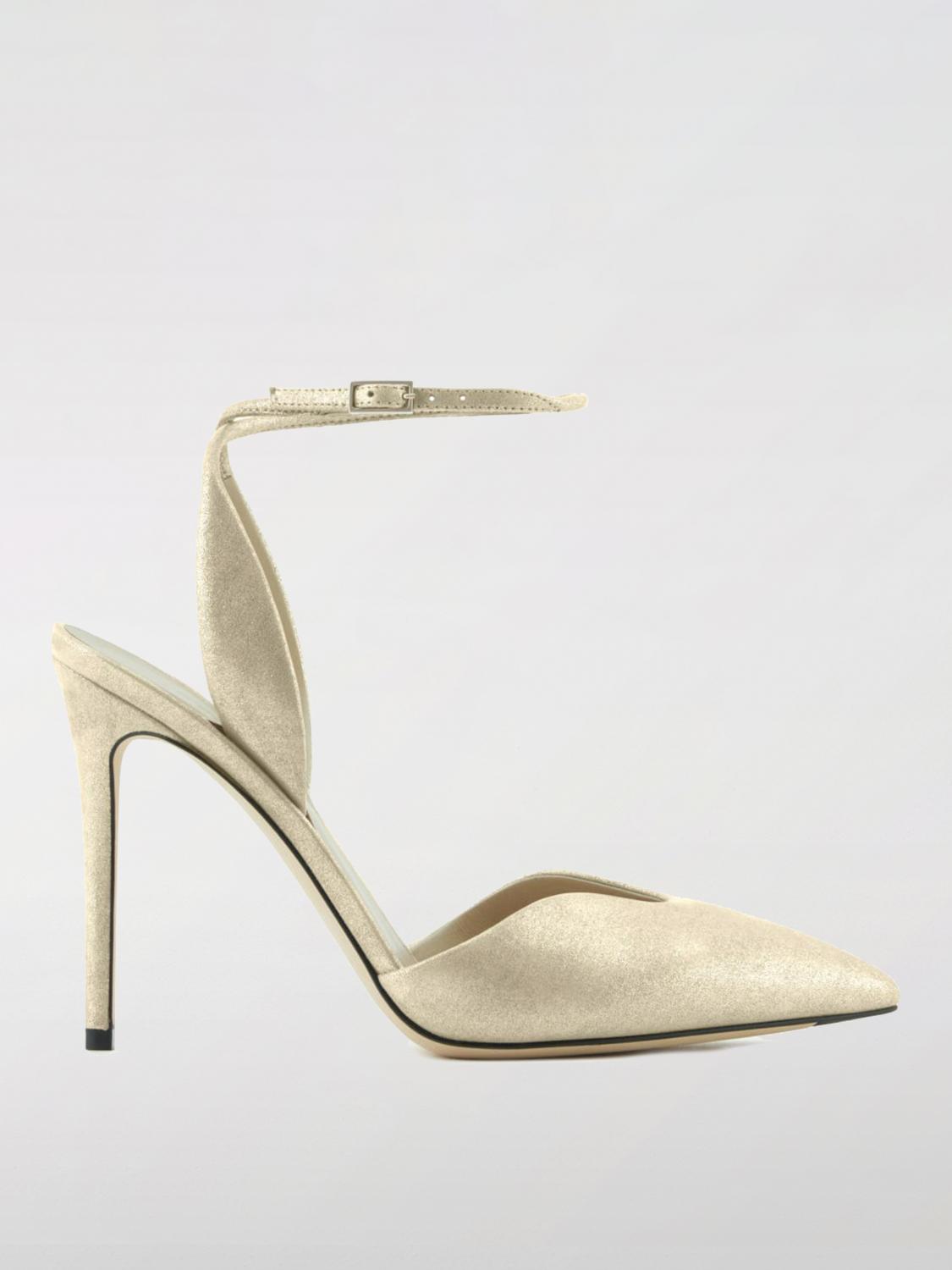 Giorgio Armani Ankle Strap High-heeled Sandals In Grey
