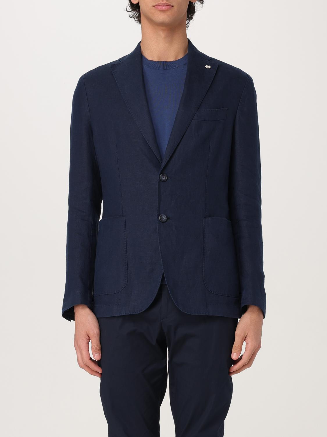 Manuel Ritz Blazer Men Color Blue In Blue