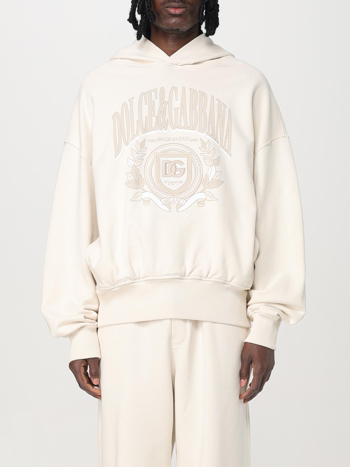 Sweatshirt DOLCE & GABBANA Men color Cream