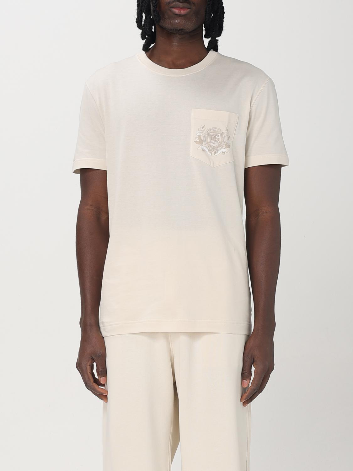 T-Shirt DOLCE & GABBANA Men color Cream