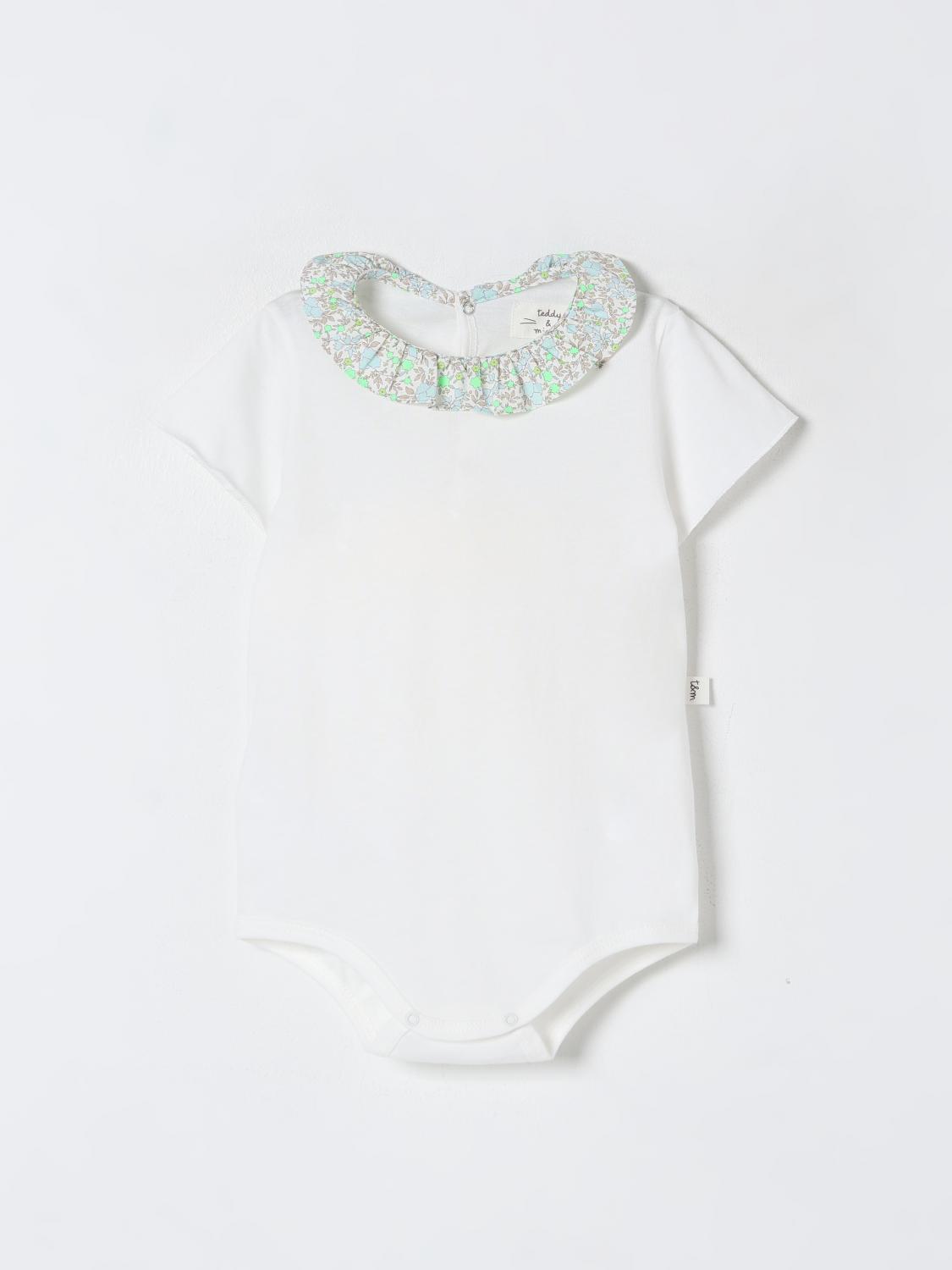 Teddy & Minou Bodysuit Kids Color Milk In Milch