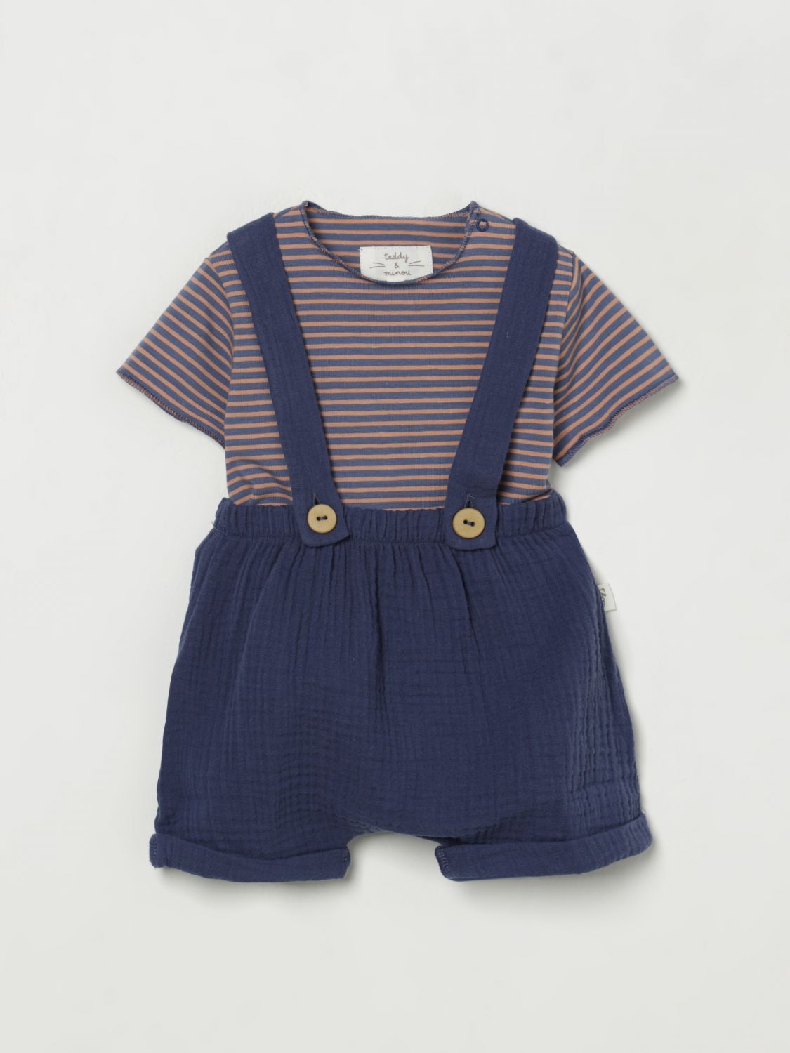 Teddy & Minou Babies' Jumpsuit  Kids Color Denim