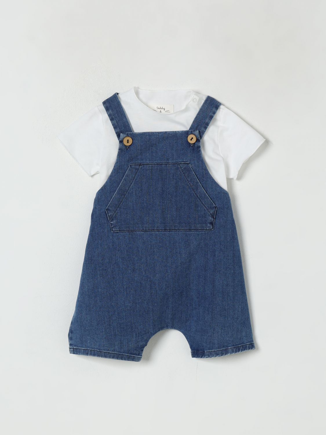 Teddy & Minou Babies' Jumpsuit  Kids Color Blue