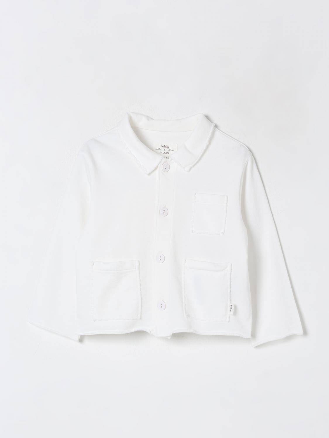 Teddy & Minou Jacket Kids Color Milk In Milch