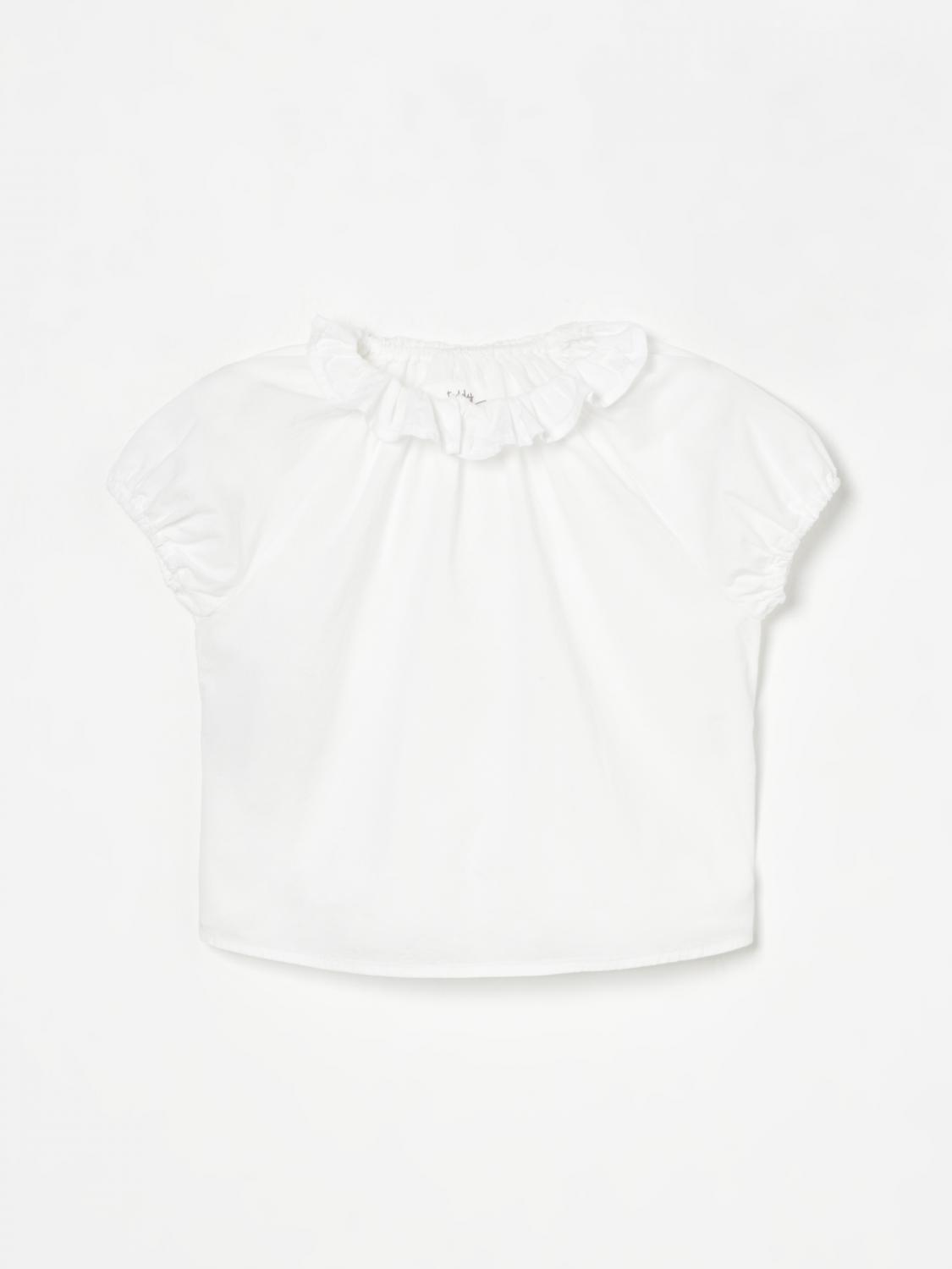 Teddy & Minou Shirt  Kids Color Milk In Milch