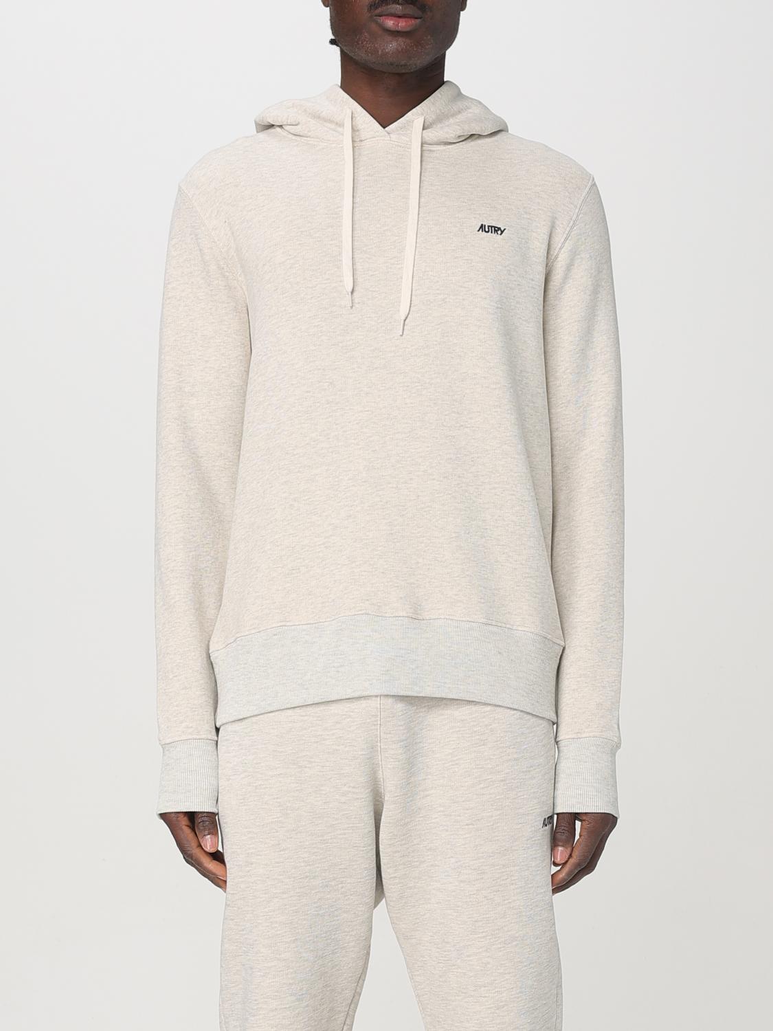 Shop Autry Sweatshirt Men Color Grey