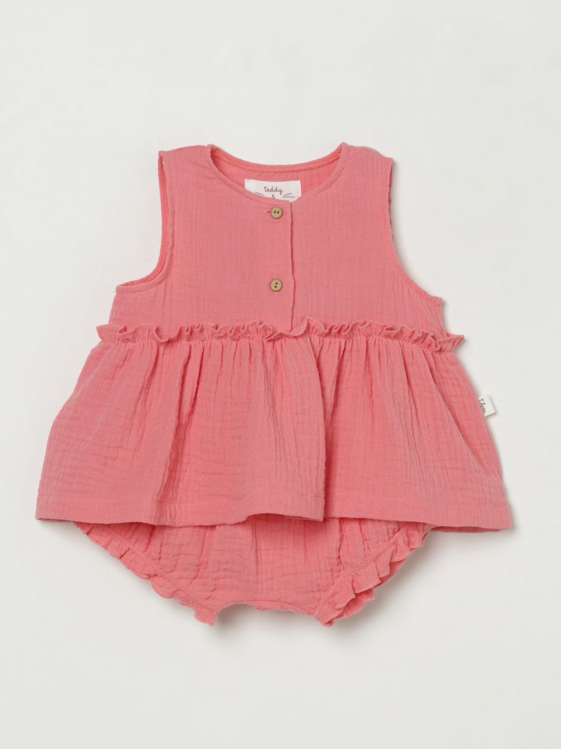 Teddy & Minou Babies' Jumpsuit  Kids Color Pink