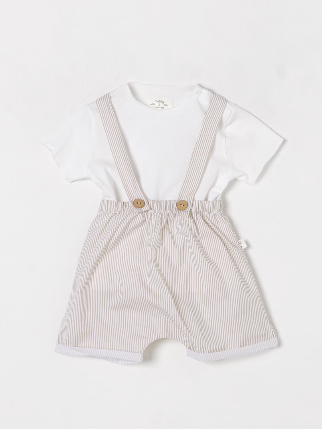 Teddy & Minou Jumpsuit  Kids Color Beige In Beige
