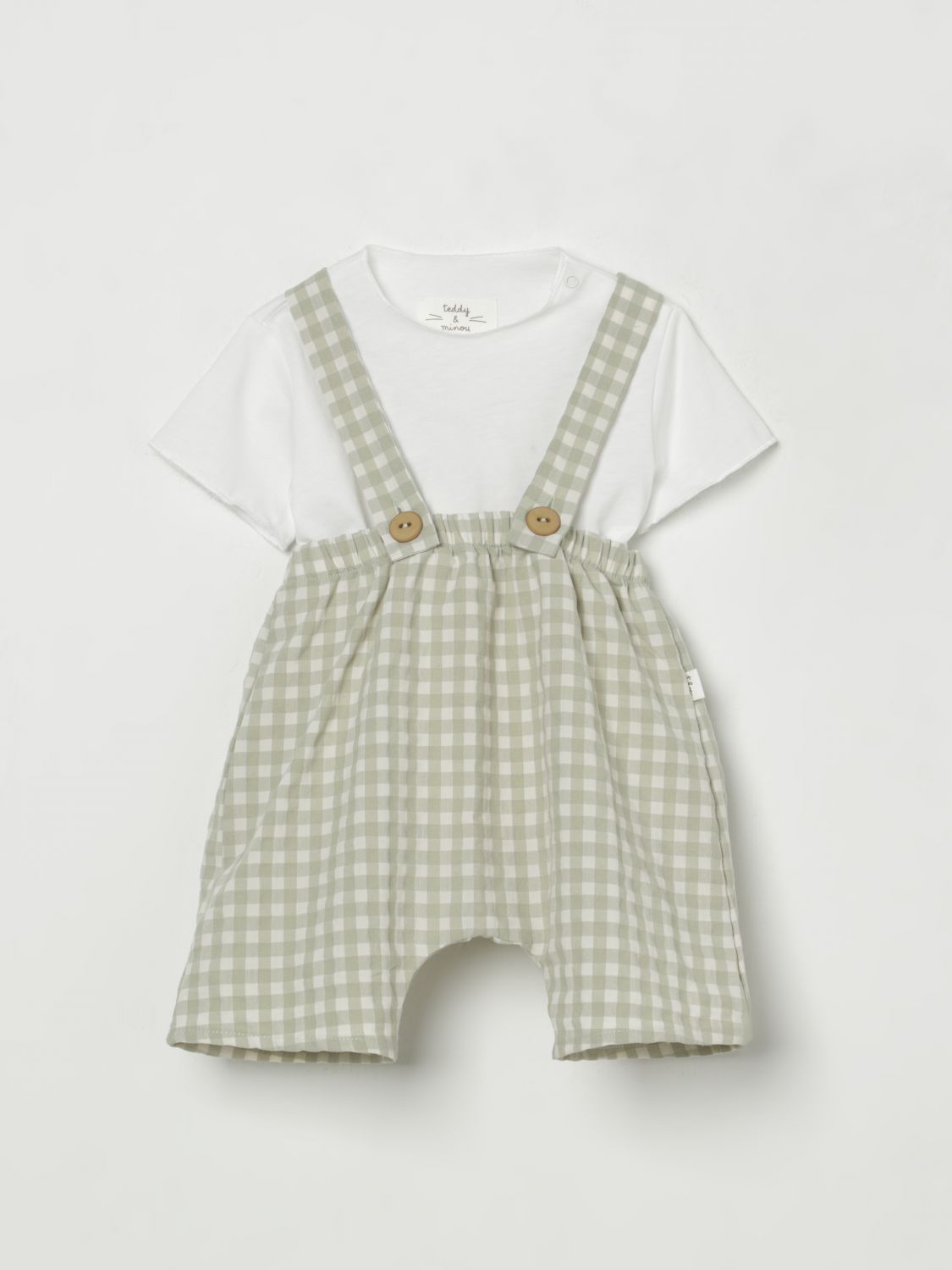 Teddy & Minou Babies' Jumpsuit  Kids Color Green
