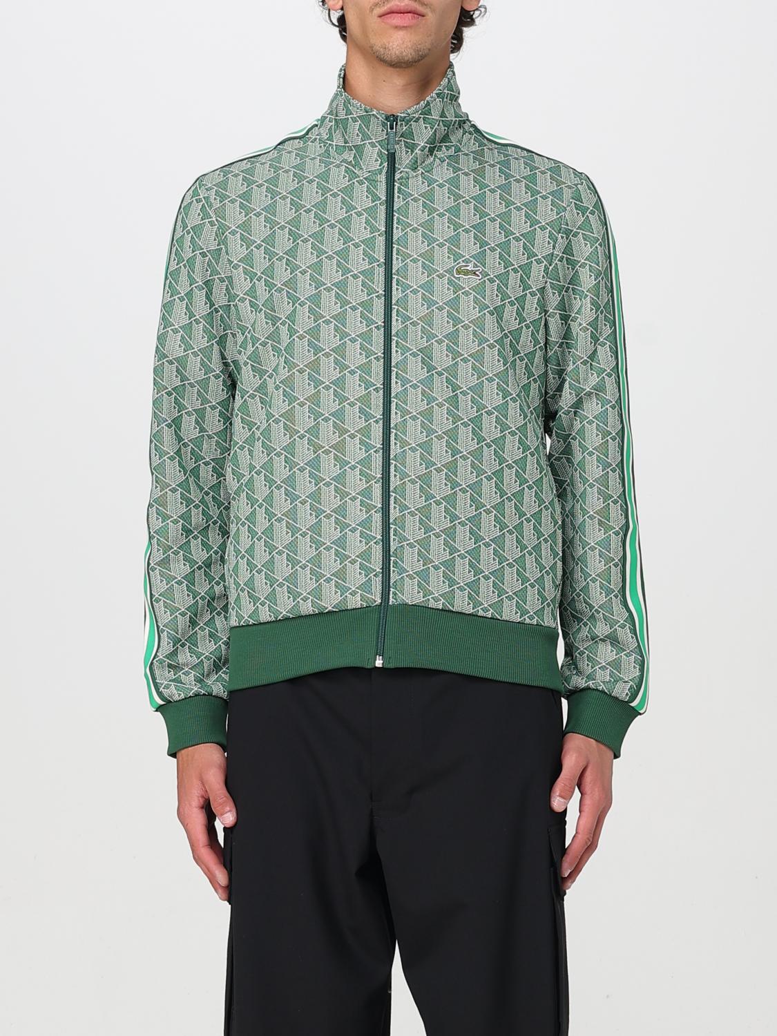 Lacoste Men's Paris Zip-up Track Jacket - L - 5 In Green