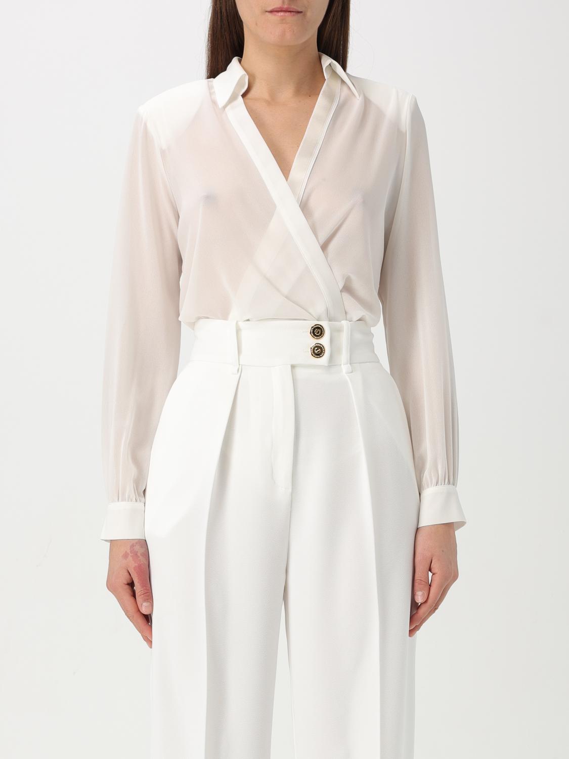 Elisabetta Franchi Body Woman Color White In White