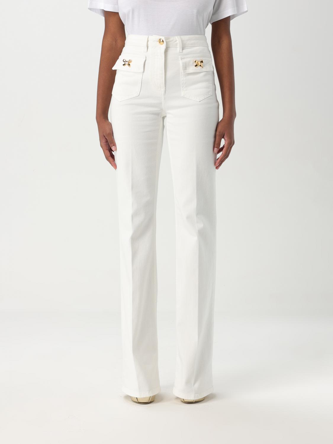 ELISABETTA FRANCHI JEANS ELISABETTA FRANCHI WOMAN COLOR IVORY G54473044