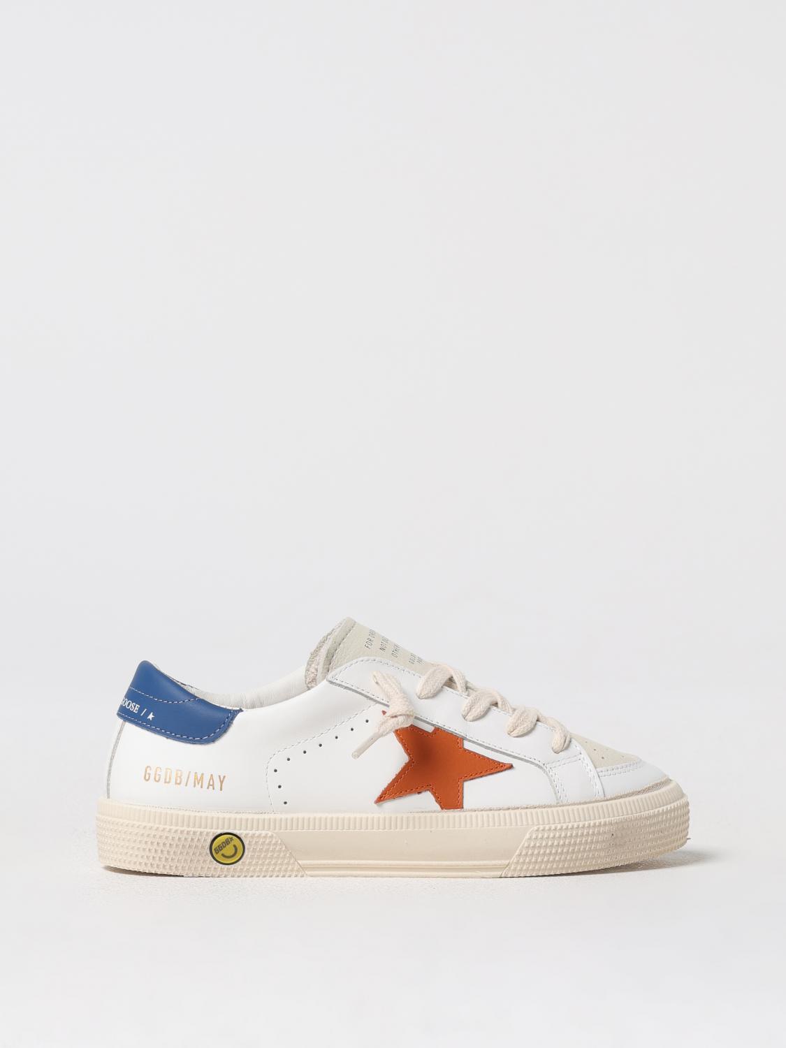 Golden Goose Super-star Lace-up Sneakers In White