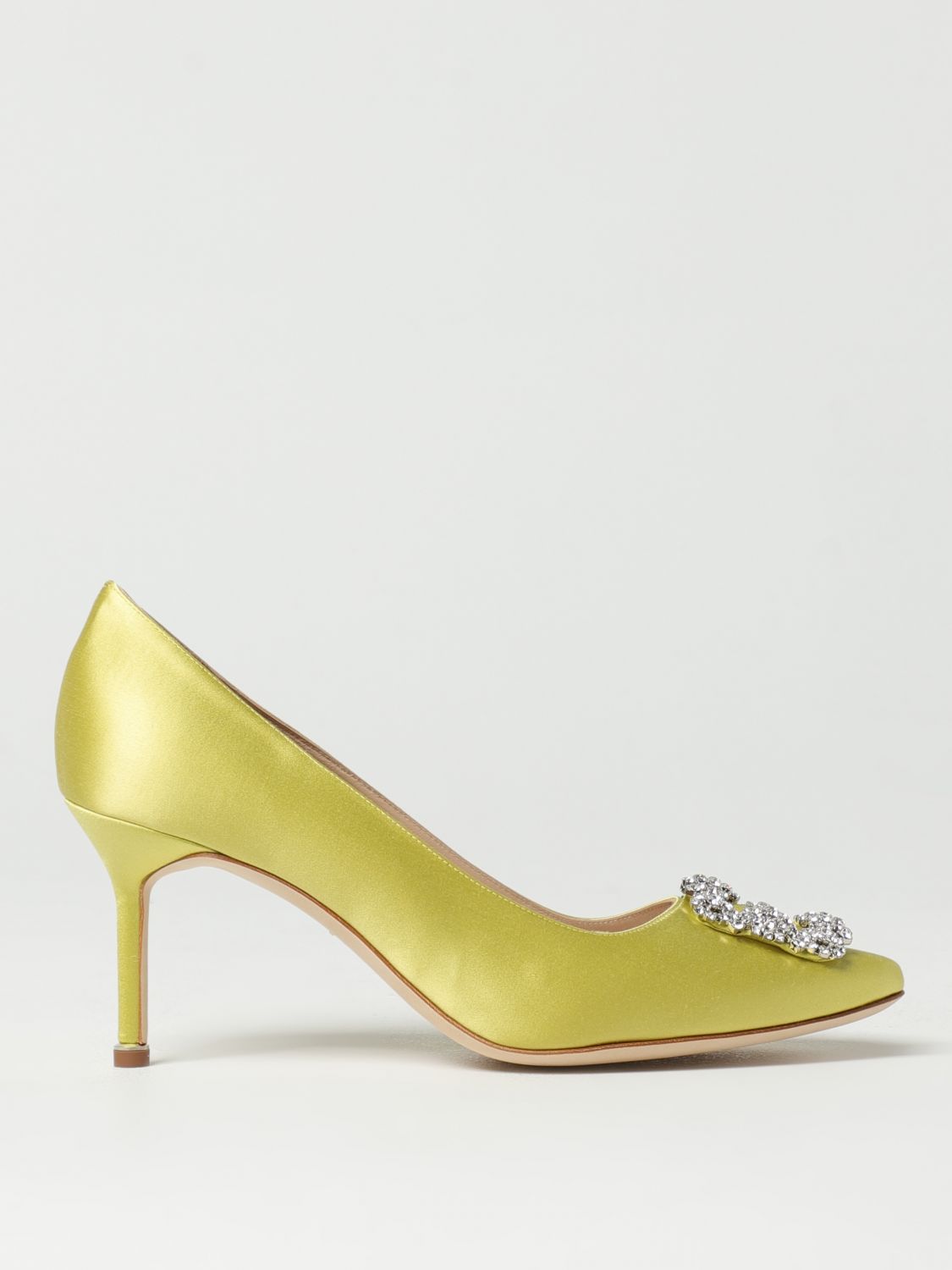 Manolo Blahnik Pumps  Woman Color Yellow