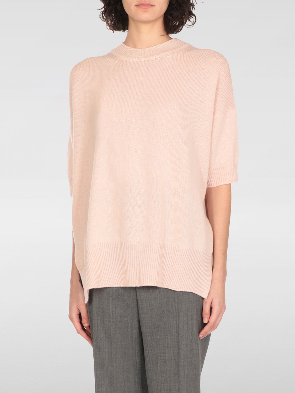 Shop Jil Sander Sweater Woman Color Pink