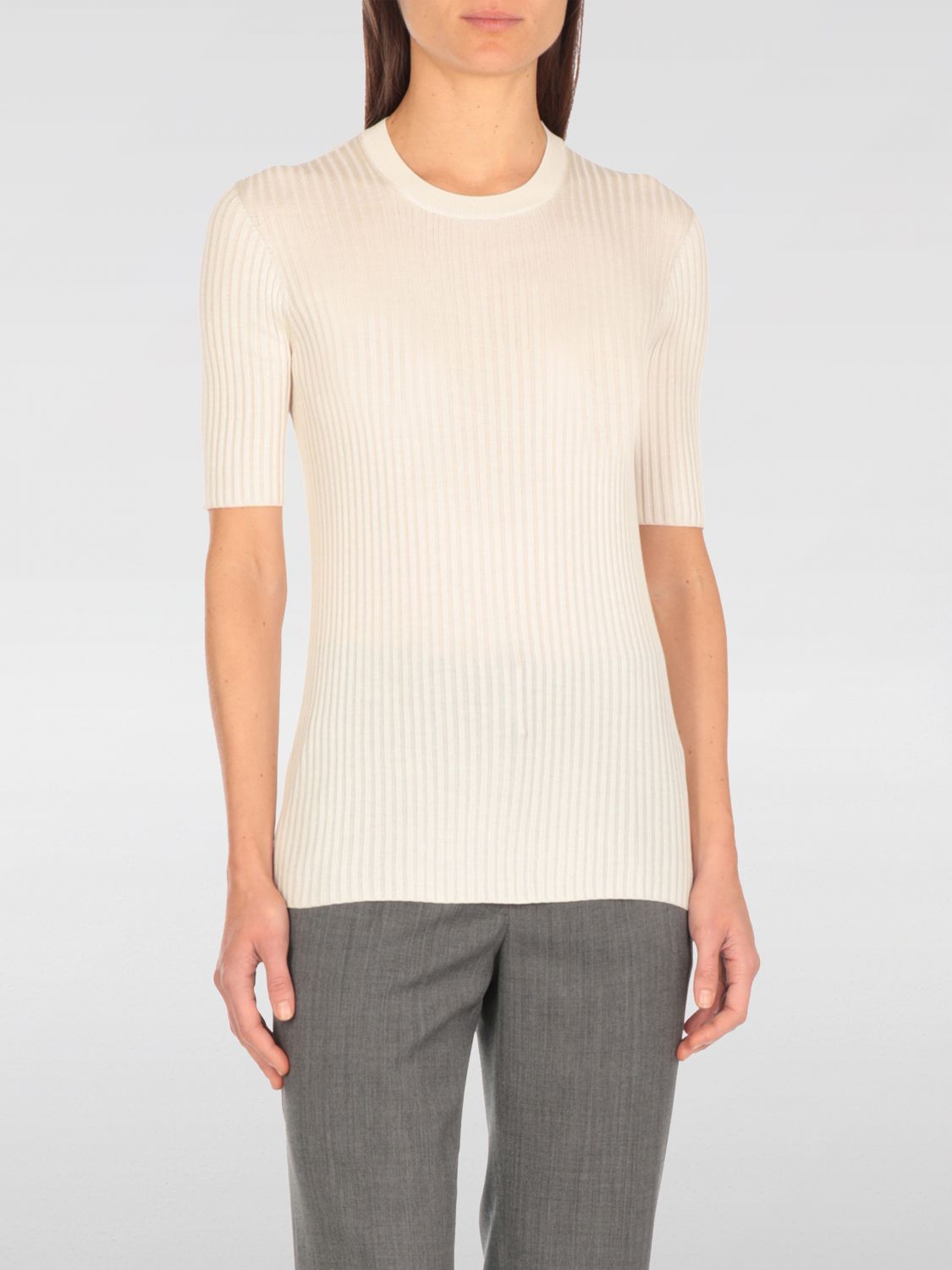 Jil Sander T-shirt Woman Color Ivory