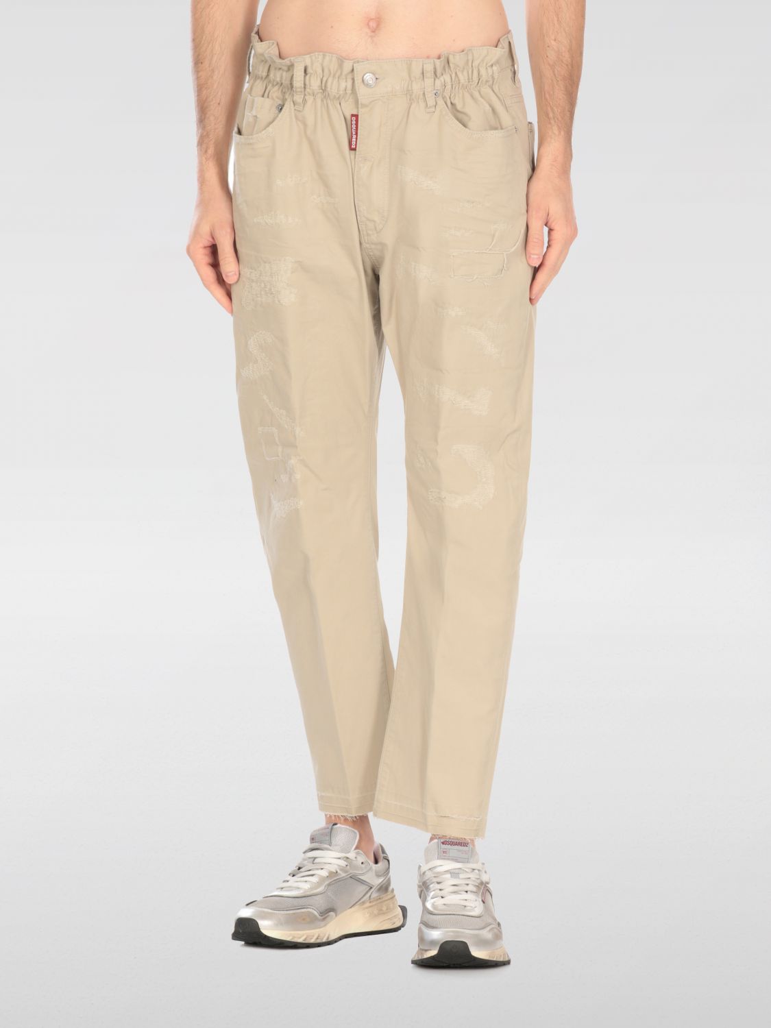 Dsquared2 Pants Men Color Sand