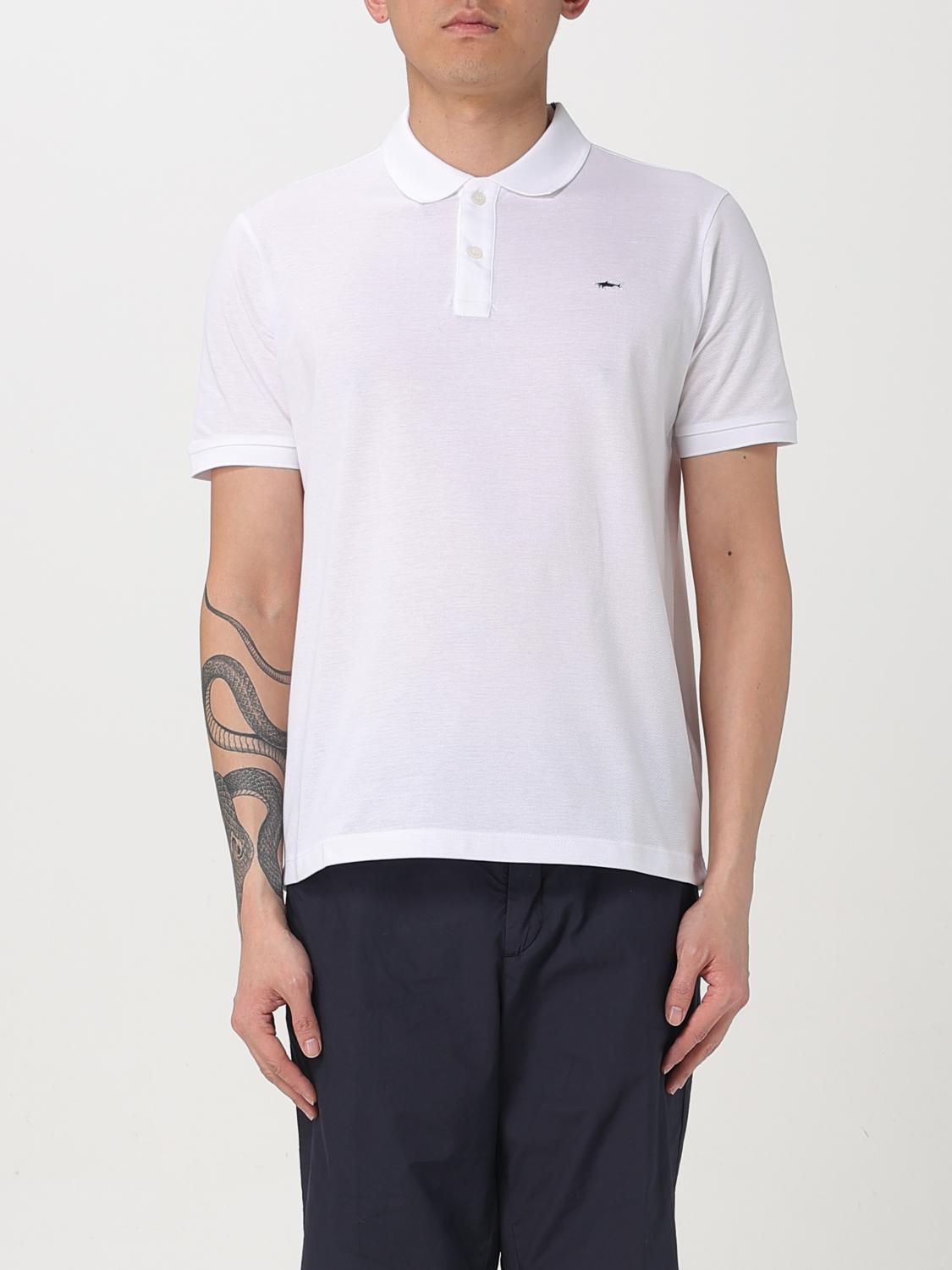 PAUL & SHARK POLO SHIRT PAUL & SHARK MEN COLOR WHITE G54683001
