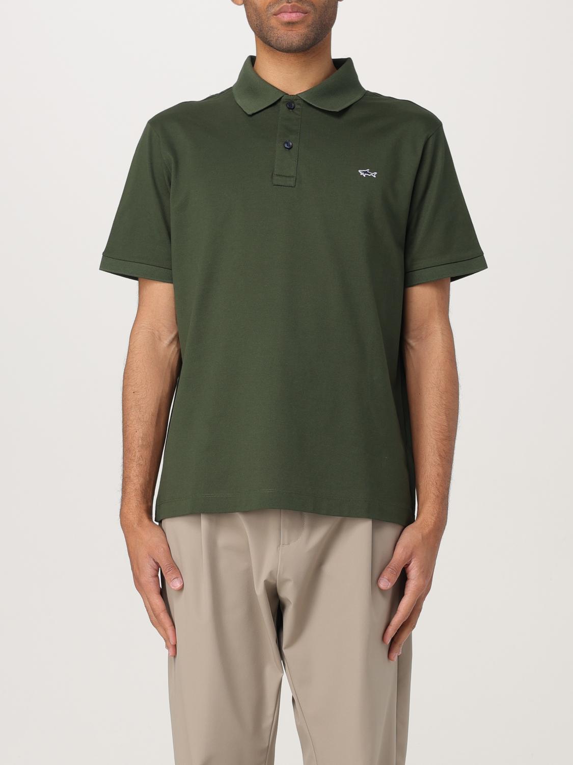 PAUL & SHARK POLO SHIRT PAUL & SHARK MEN COLOR GREEN G54683012