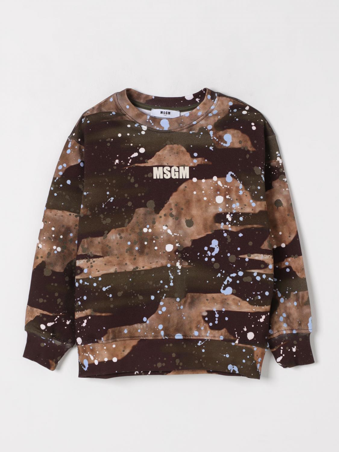 Msgm Sweater Kids Kids Color Green In Green