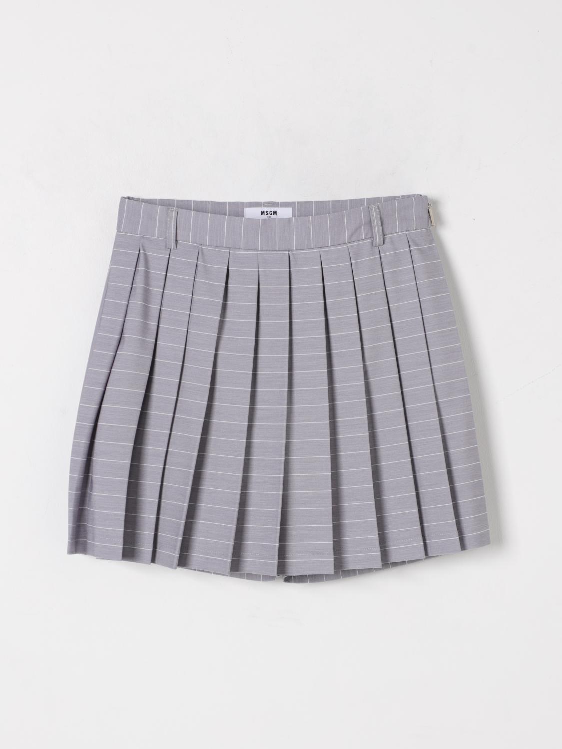 Msgm Short  Kids Kids Color Grey In Grey