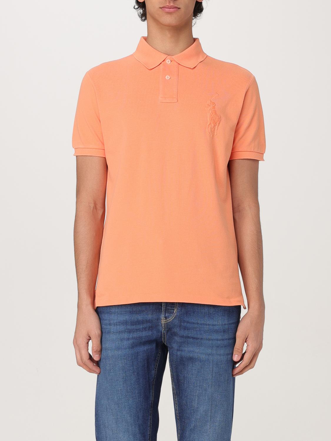 Polo Ralph Lauren Polo Shirt Men Color Pink In Pink