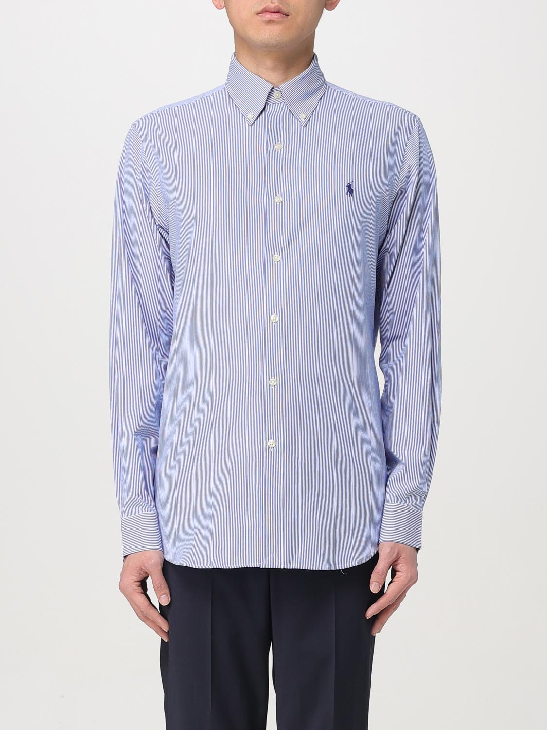 Polo Ralph Lauren Shirt Men Color Blue 3 In Blue 3
