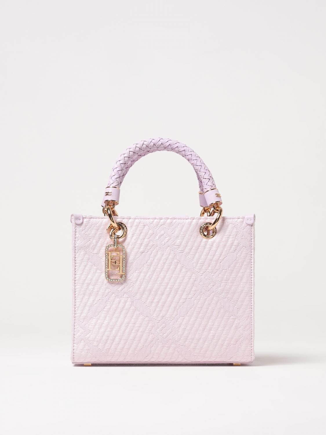 Shop Elisabetta Franchi Tote Bags Woman Color Quartz