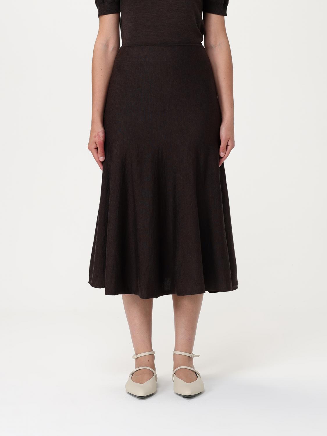 Khaite Skirt  Woman Color Black In Black