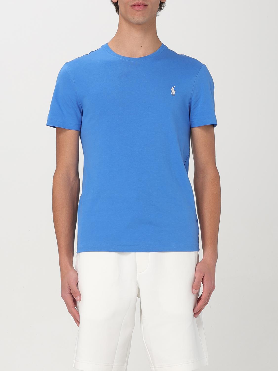 Polo Ralph Lauren T-shirt Men Color Blue 2 In Blue 2