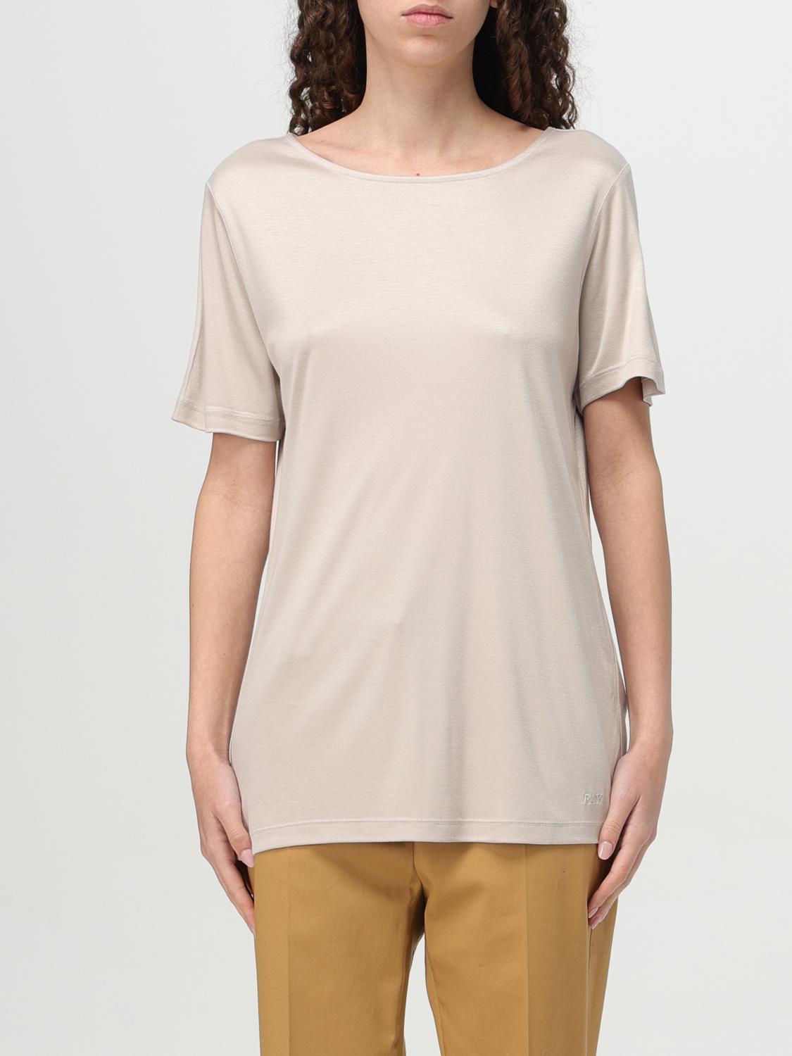 Fay Basic Round Neck Short Sleeve T-shirt In White