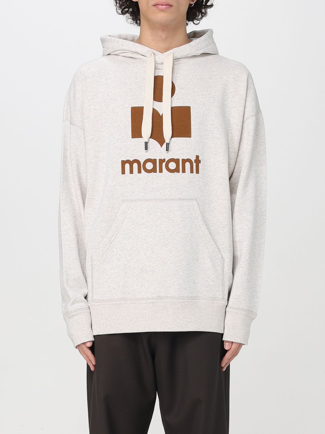 Isabel Marant Long-sleeved Sweater In Beige