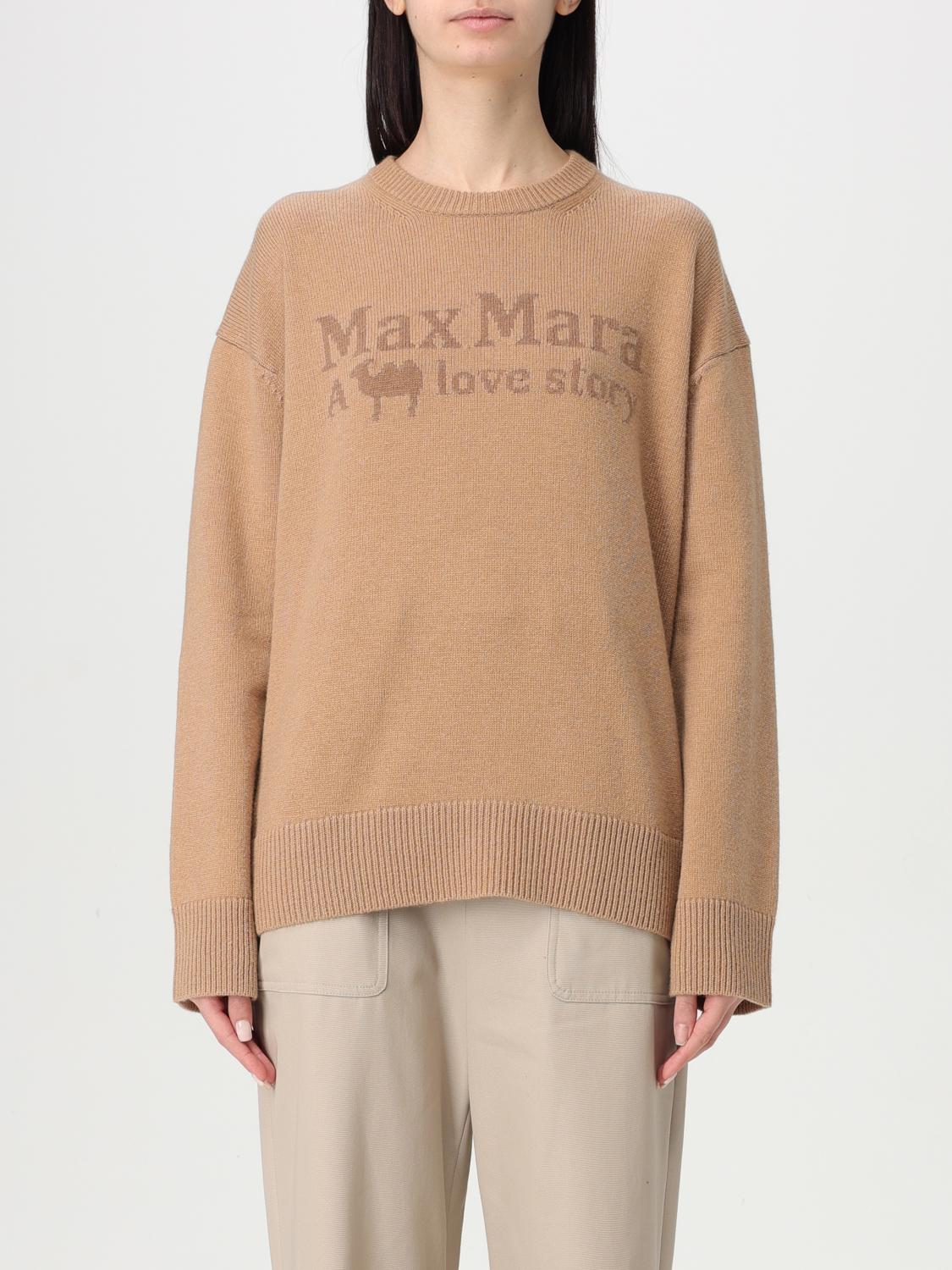 Shop 's Max Mara Sweater Woman Color Brown