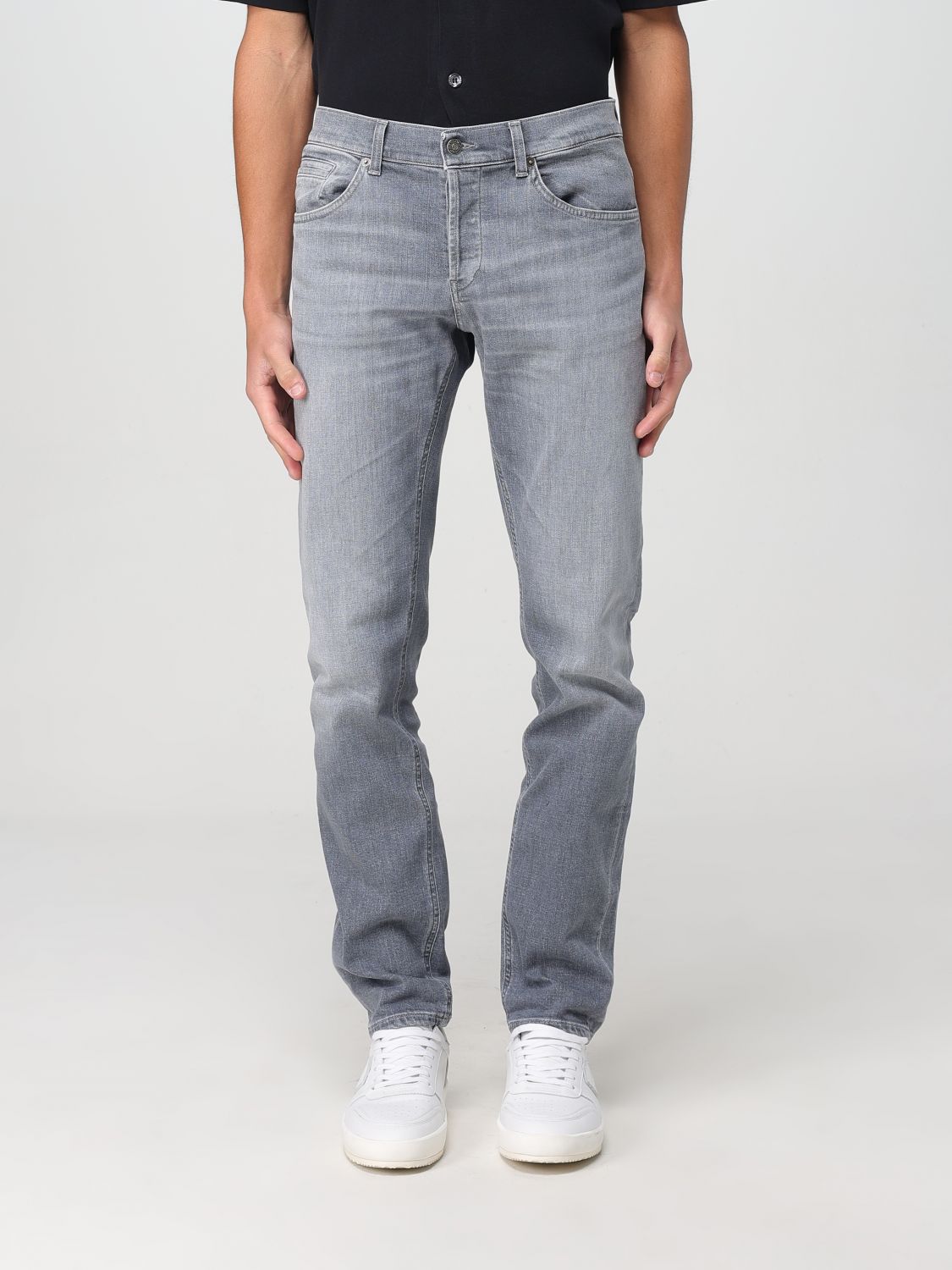 Dondup Pants Men Color Denim In Denim
